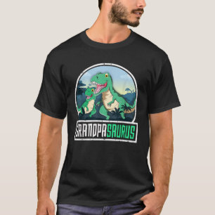 Grandpasaurus t rex dinosaurus saurus opa matchi t-shirt