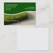 Grands cartes de visite de aménagement (Devant / Derrière)