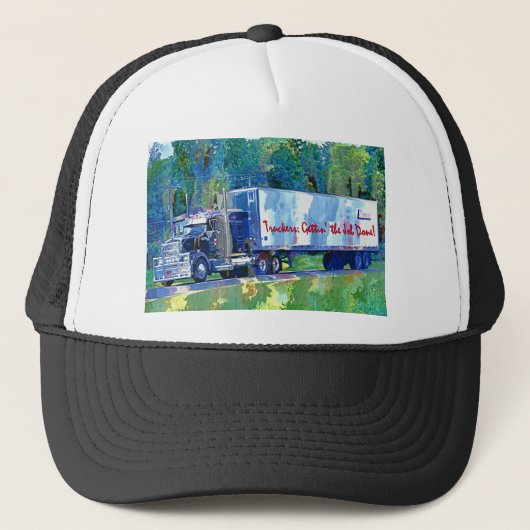 GRANDS CASQUETTES DE CAMIONNEUR DE VITESSE DE (Devant)