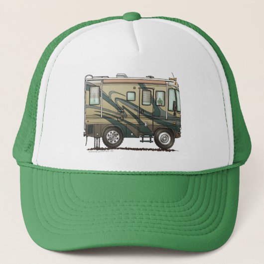 Grands casquettes de campeur de rv (Devant)
