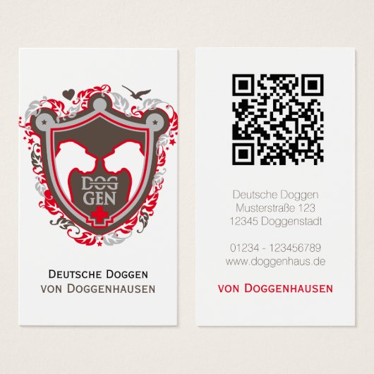 Grands Danois (Devant & derrière)