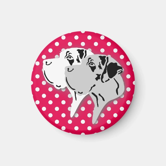 Grands Danois Magnets (Devant)