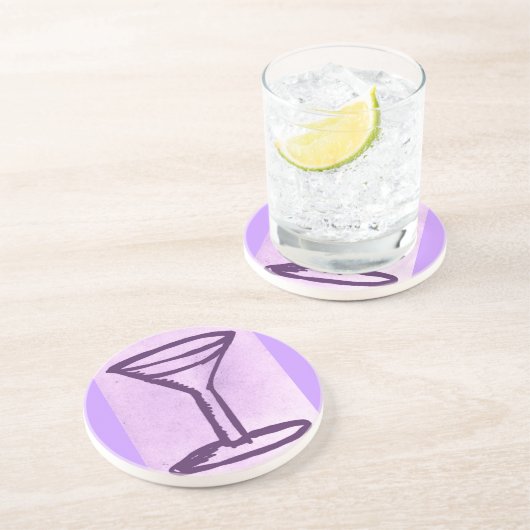 GRANDS DESSOUS DE VERRE D'IMPRESSION DE MARTINI (Côté)