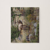 Grands élans de Taureau - puzzle (Vertical)