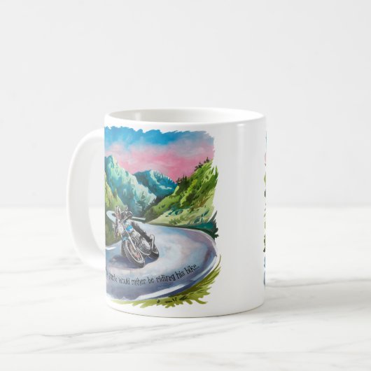 Grand's Escape - Motorcycle Adventure Mug (Devant gauche)