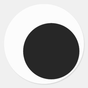 Grands faux autocollants écarquillés d'oeil
