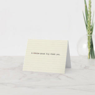 Grands grands vous remercient des cartes