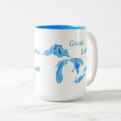 Grands Lacs 15 Oz Mug (Devant droit)