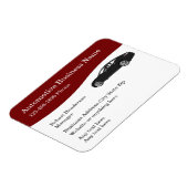 grands Magnets d'entreprise flexibles de l'automob (Côté Gauche)