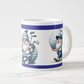 Grands mugs à café Gnomes de golf (Devant droit)
