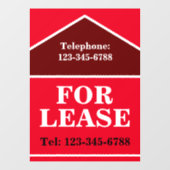 GRANDS PANNEAUX À LOUER POUR ENSEIGNES Immobilier (Feuille)