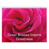 Grands patrons inspirent des calendriers de grande (Protection)