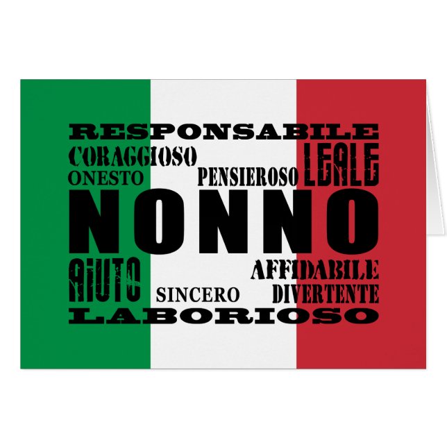 Grands-pères italiens : Qualités (Devant horizontal)