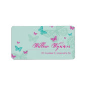 GRANDS PHAUX ÉTIQUETTES :: papillons 5 (Devant)