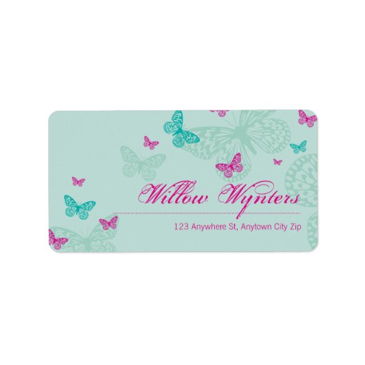 GRANDS PHAUX ÉTIQUETTES :: papillons 5 (Devant)