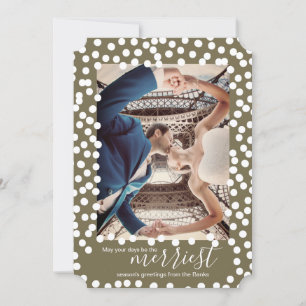 Grands points de neige sur Martini Olive, carte de