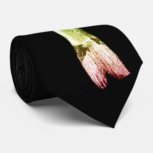 Grands poissons (arc-en-ciel) - cravate (Roulé)