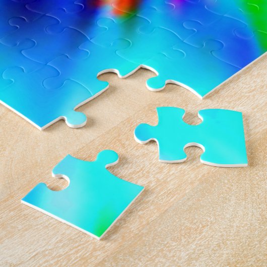 Grands Puzzles colorés (Côté)