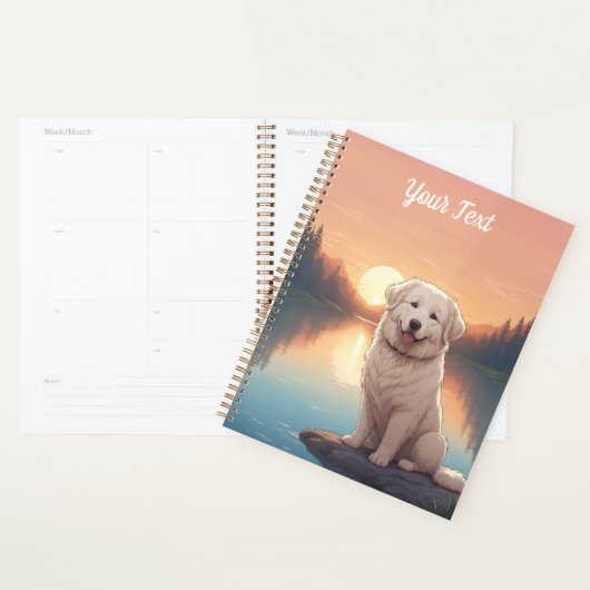 Grands Pyrénées par le lac (Devant avec enveloppe)