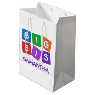 Grands sacs nommés faits sur commande de cadeau d