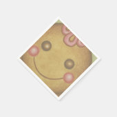 Grands serviettes en papier en forme de biscuit de (Coin)