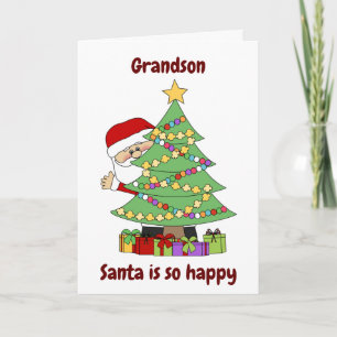 **GRANDSON** DEZE SANTA IS ALLEEN VOOR U KAART