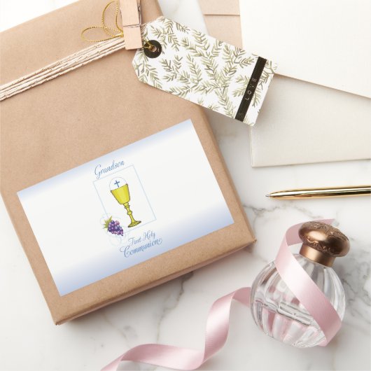 Grandson First Community, Chalice met Host Rechthoekige Sticker (Geschenken)