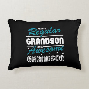 Grandson Gift Ik ben geen gewone kleinzoon Accent Kussen