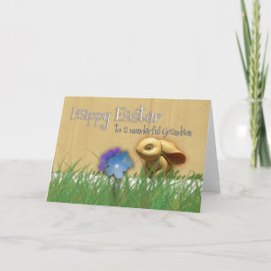 Grandson - Happy Easter Card Feestdagen Kaart