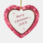 Grandson Heart Keepomwille Keramisch Ornament (Achterkant)