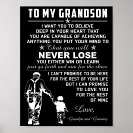 Grandson Quotes Poster