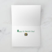 Grandson St. Patricks Day Gnomes Lucky en Blessed Kaart (Binnen)