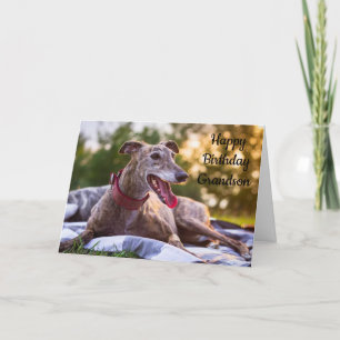 *GRANDSON'S BIRTHDAY* HOPE U "HAPPY" BENT KAART