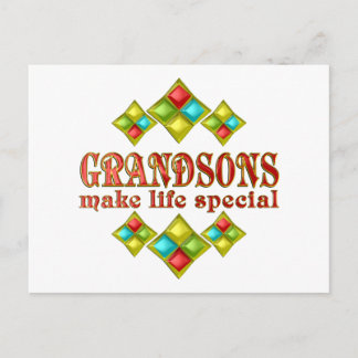 GRANDSONS MAKE LIFE SPECIAL BRIEFKAART