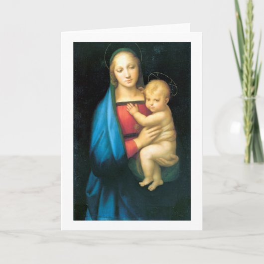Granduca Madonna, Raphael, 1504 Kaart (Voorkant)