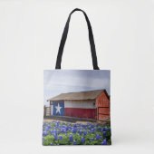 Grange avec le drapeau du Texas et le sac (Devant)