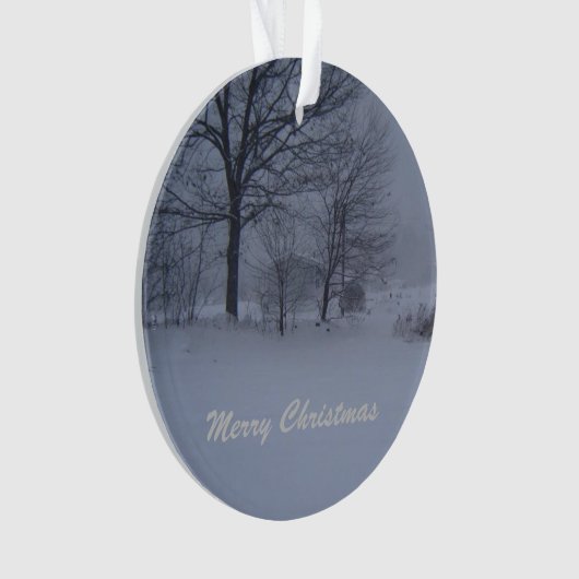 Grange dans le Maine Blizzard (devant)