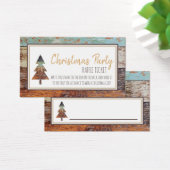 Grange d'hiver, Billet de raffe de Noël (Bureau)