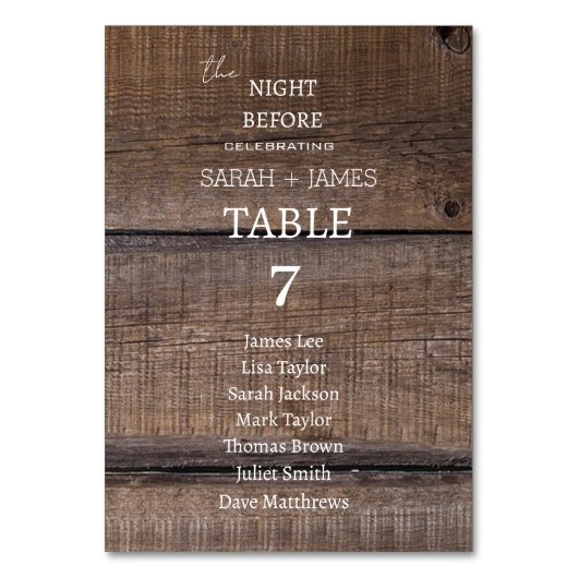 Grange rustique la nuit avant le Mariage Carte de (Par défaut)