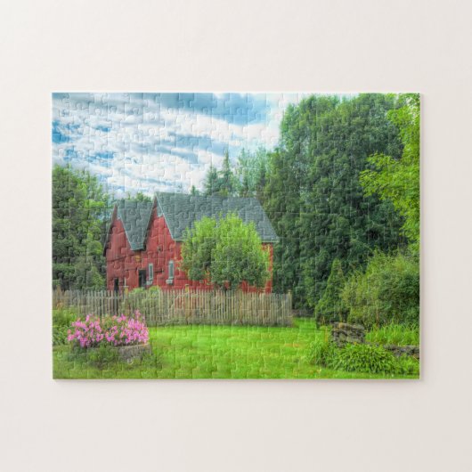 Grange rustique Vermont. Puzzle (Horizontal)