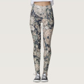 Graniet-achtergrond Leggings (Voorkant)