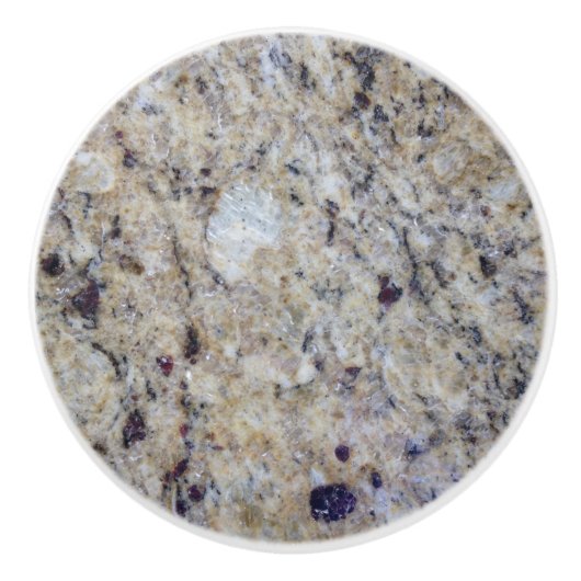 Graniet Ceramic Knob. Keramische Knop (Voorkant)