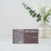 Graniet en marmer Visitekaartje (Staand voorkant)