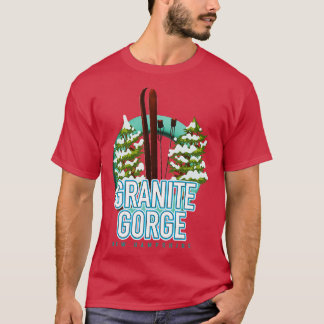 Graniet Gorge nieuwe hampshire ski T-shirt