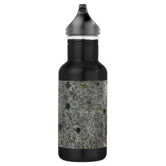 Graniet grijs met tekst waterfles  (Rechts)