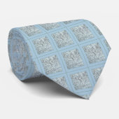 Graniet ingelegd stropdas (Opgerold)