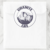 Graniet Life Ronde Sticker (Tas)