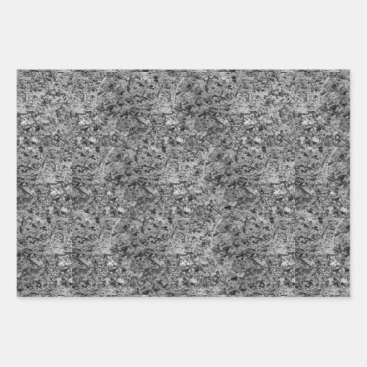 Graniet Mozaïek Abstract Steen Marmeren Patroon Inpakpapier Vel (Voorkant)