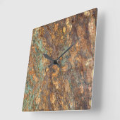 Graniet Stone Patroon Acrylwand Vierkante Klok (Hoek)