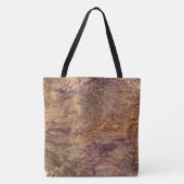 Graniet Stone Pattern All-Over-Print Canvas tas (Voorkant)